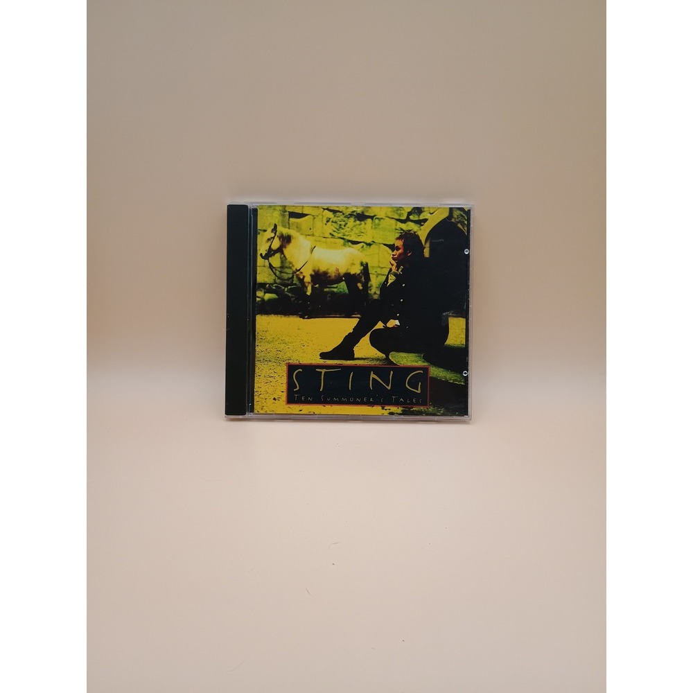 Sting Ten‎ Summoner's Tales CD 1993 Fields of Gold 31454 0070 2 Pop Rock